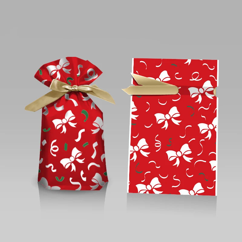 Christmas Drawstring Gift Bag