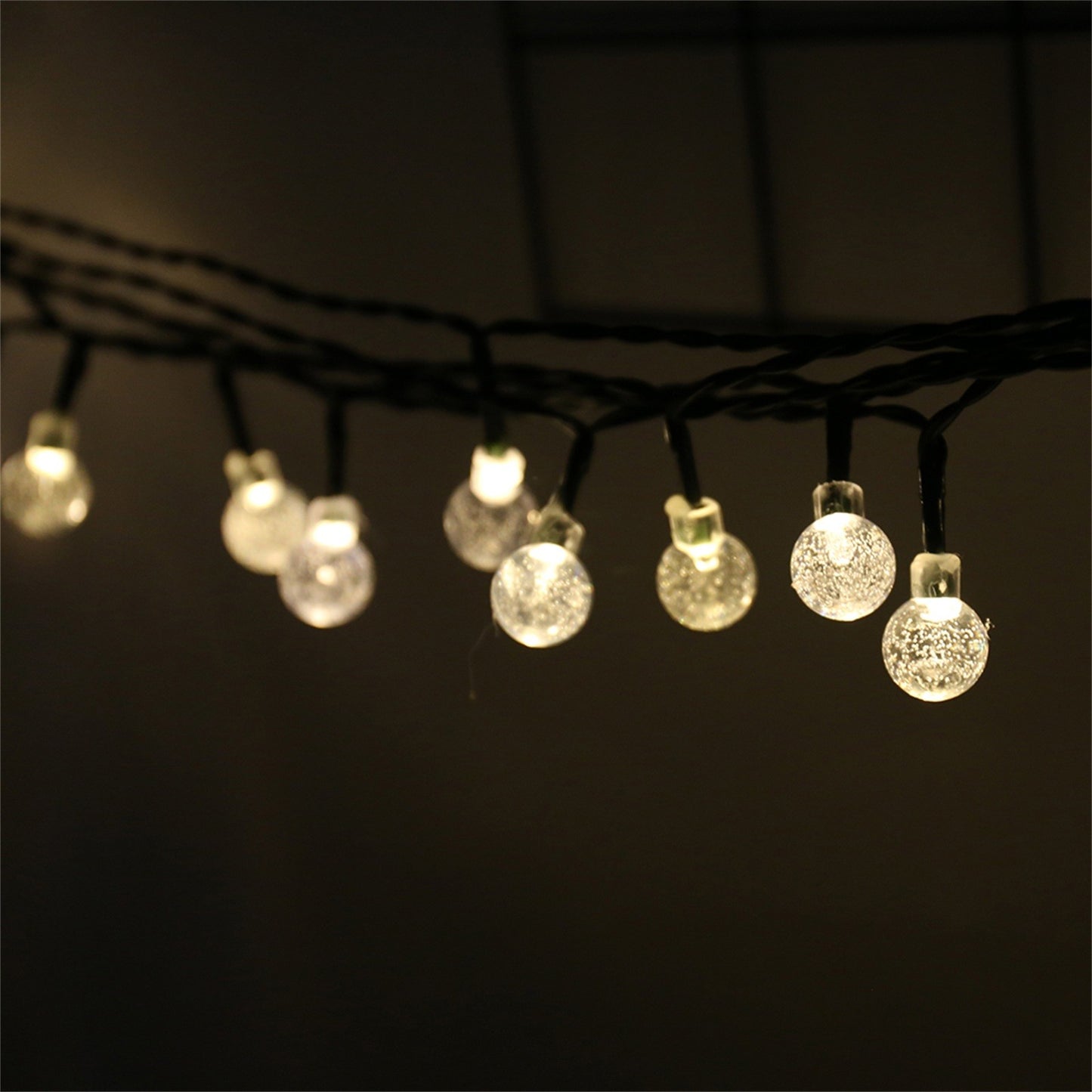 Solar Bubble Ball String Lights