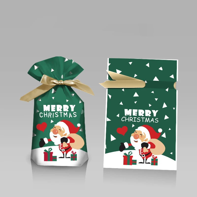 Christmas Drawstring Gift Bag