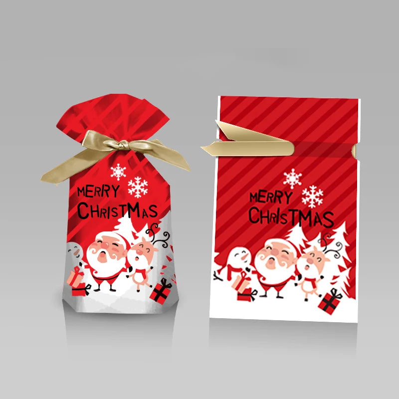 Christmas Drawstring Gift Bag