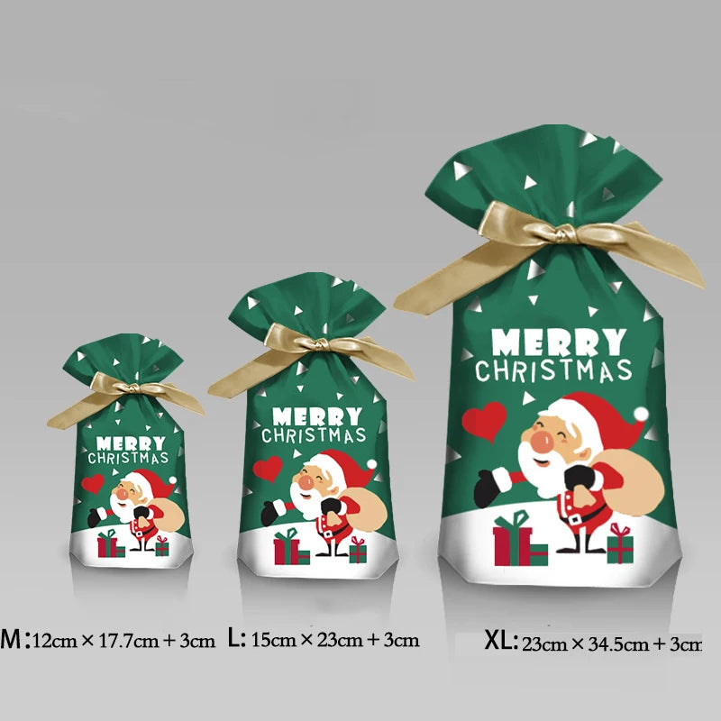 Christmas Drawstring Gift Bag