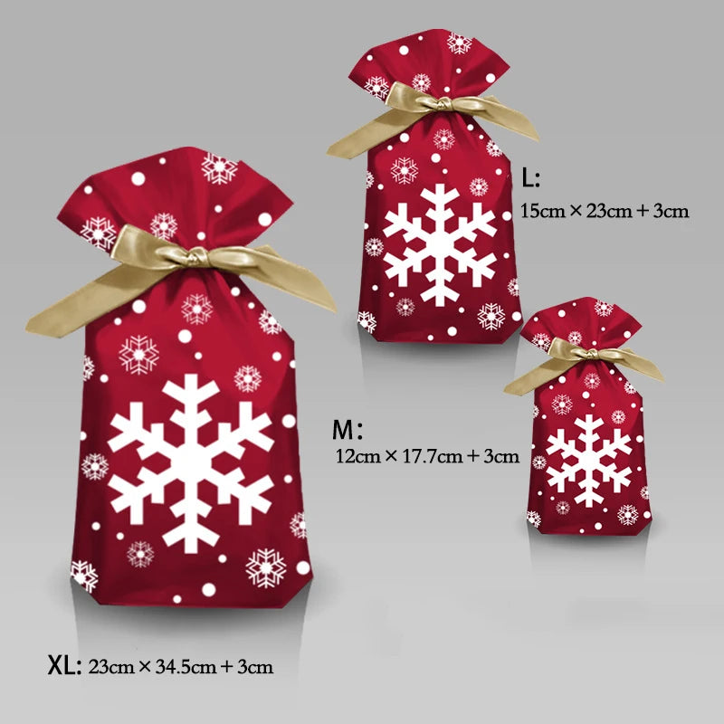 Christmas Drawstring Gift Bag