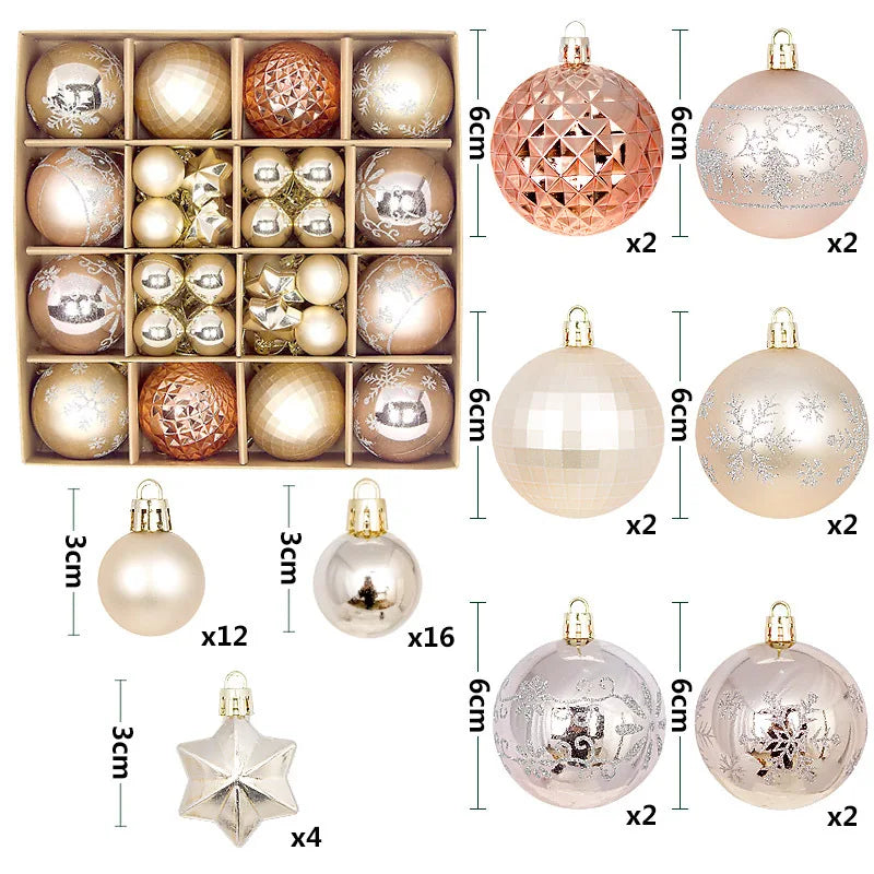 Christmas Ball Ornament Set