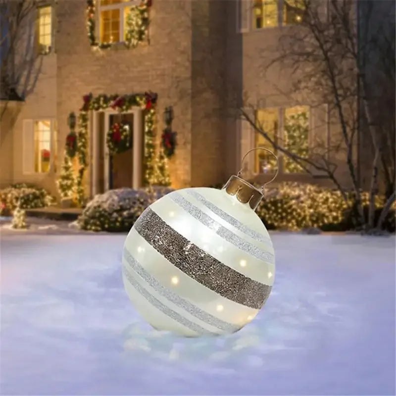 Outdoor Inflatable Christmas Ball Ornament (60cm)