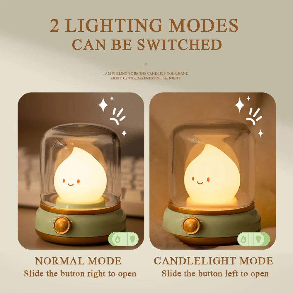 Kerosene LED Night Light