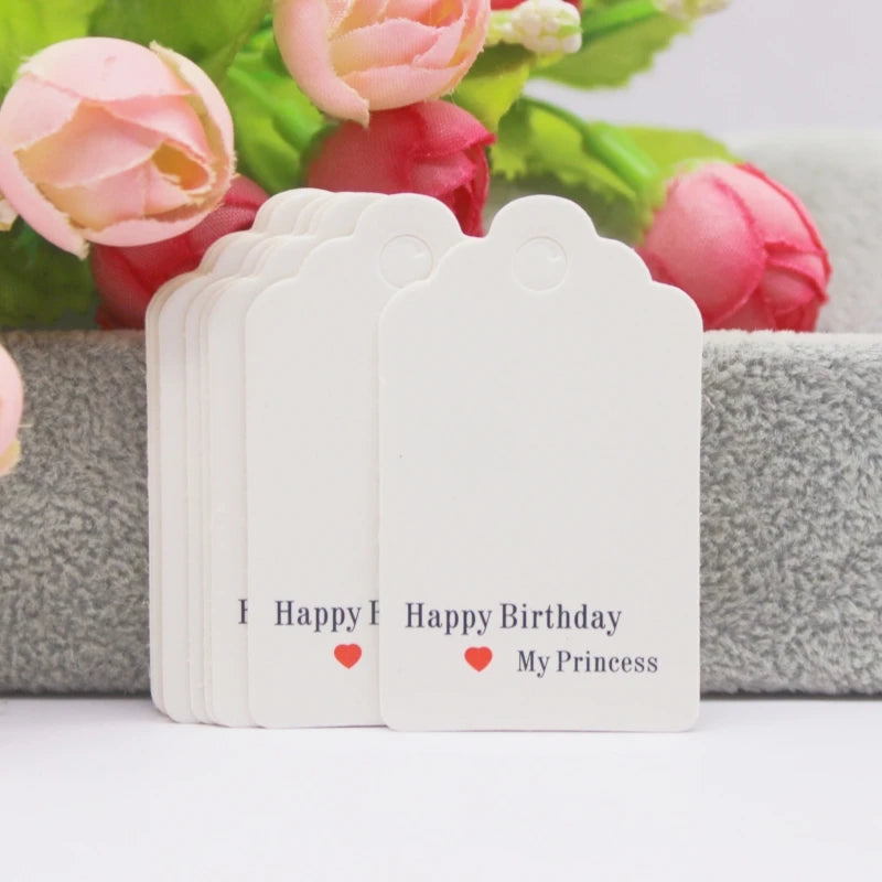 100pcs Label Tags with Strings