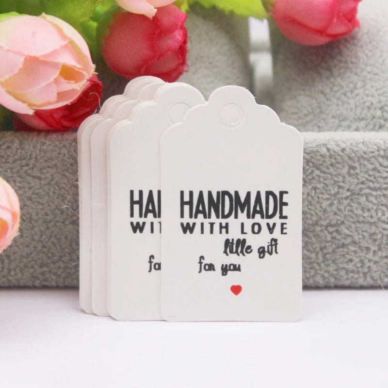 100pcs Label Tags with Strings
