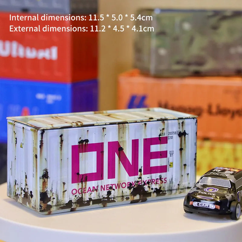 Mini Iron Container Storage Box