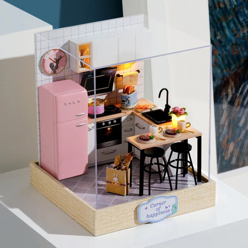 NoeluxeTM DIY Moon Magic Dollhouse Kit