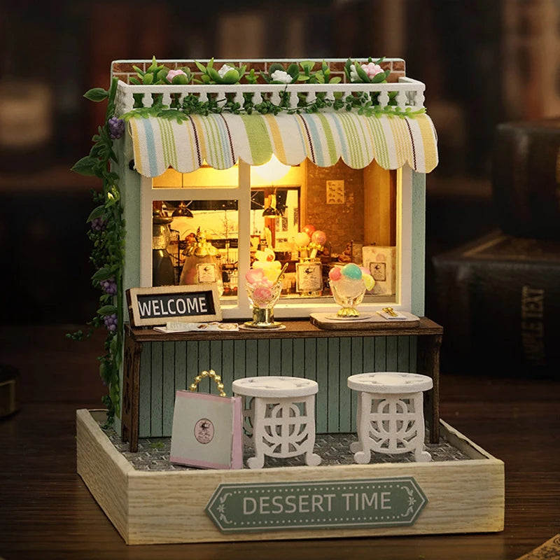 NoeluxeTM DIY Moon Magic Dollhouse Kit