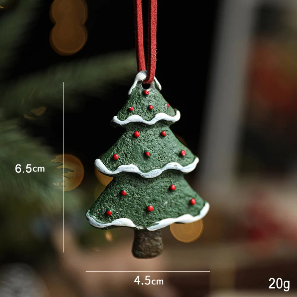Christmas Resin Horse Pendant Ornament