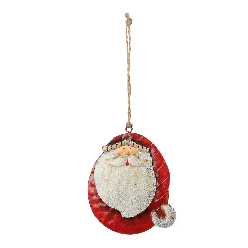 Nordic Christmas Iron Hanging Ornament