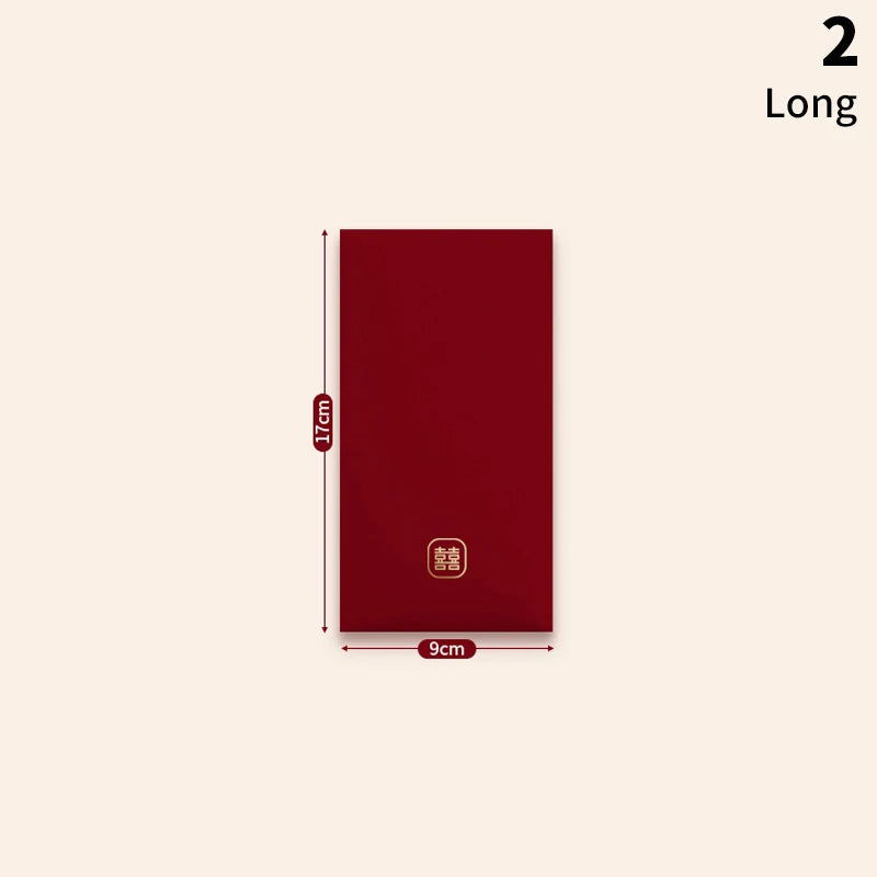 6pcs Chinese Red Envelope Set – Spring Festival Lucky Money Packets