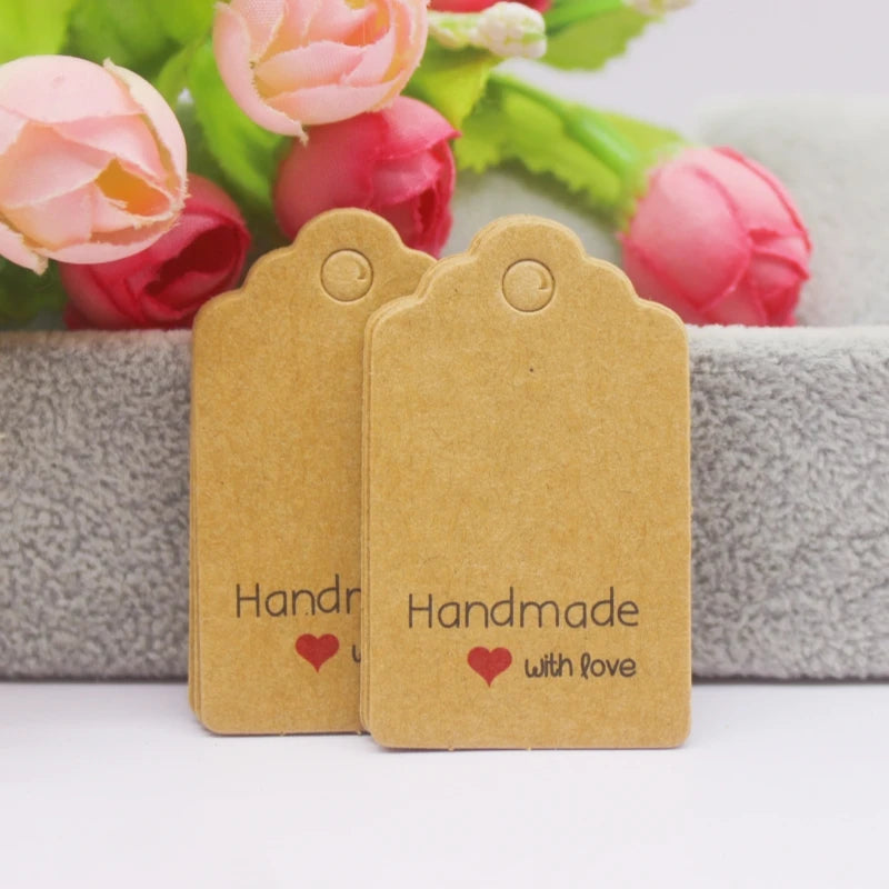 100pcs Label Tags with Strings