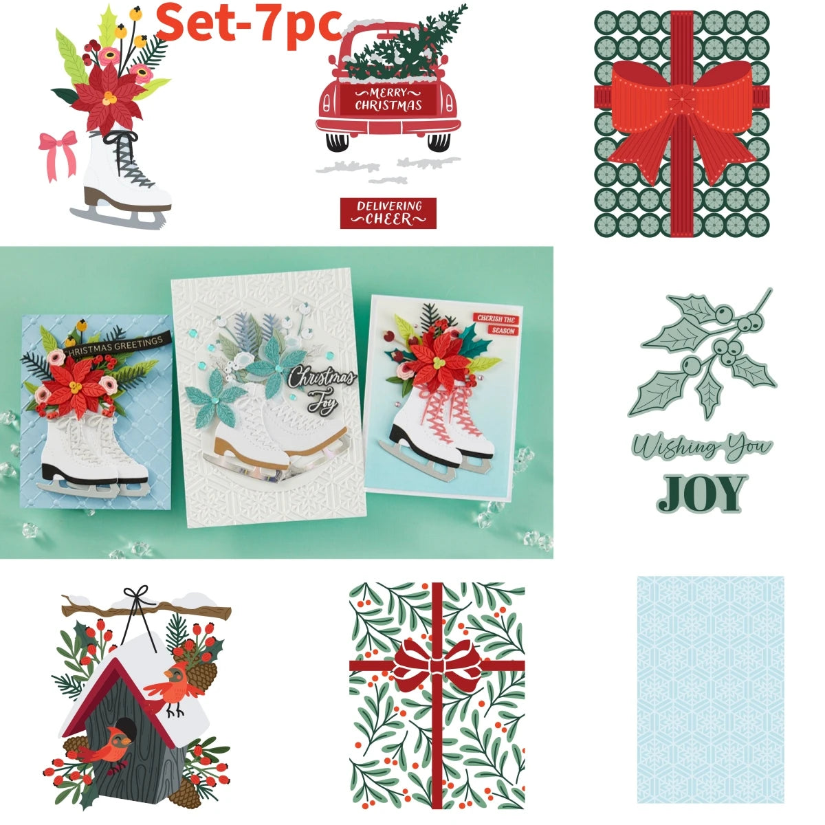 Christmas 2025 Window Wonderland Cutting Dies & Stamps Set