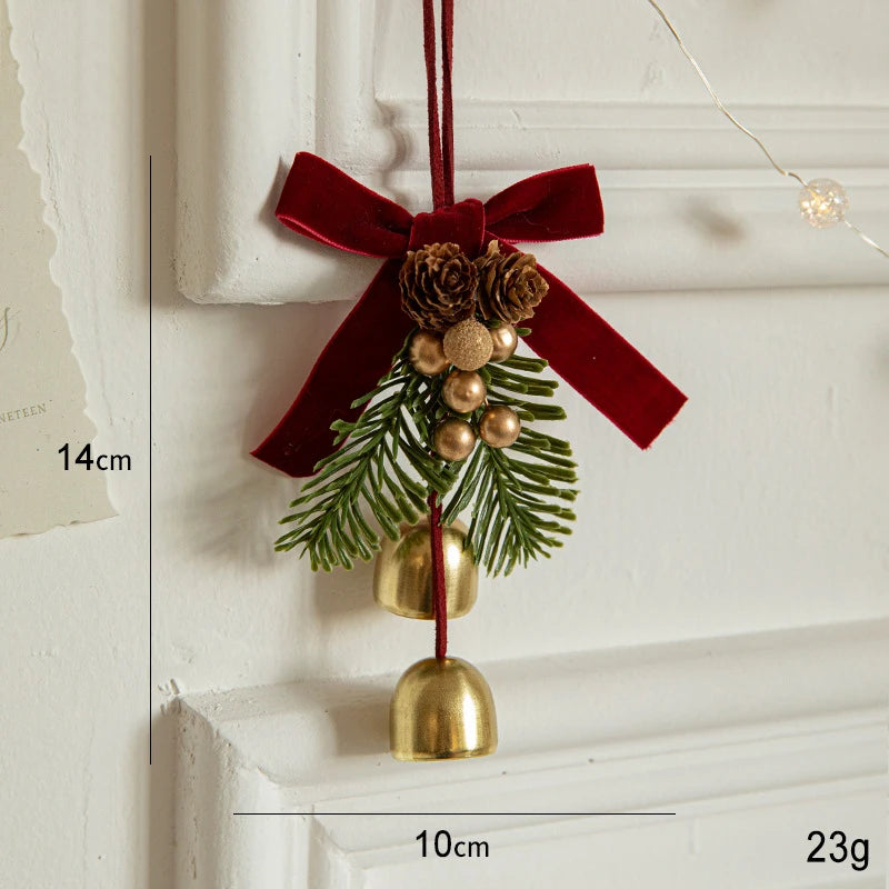 Christmas Jingle Bells Door Hanger Ornament
