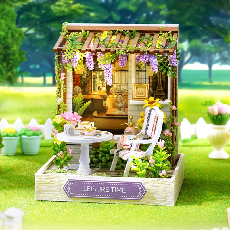 NoeluxeTM DIY Moon Magic Dollhouse Kit