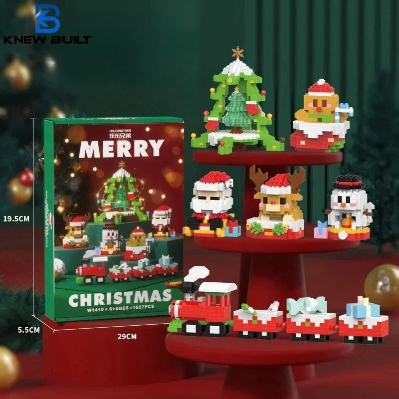 Christmas Micro Mini Building Blocks Toys