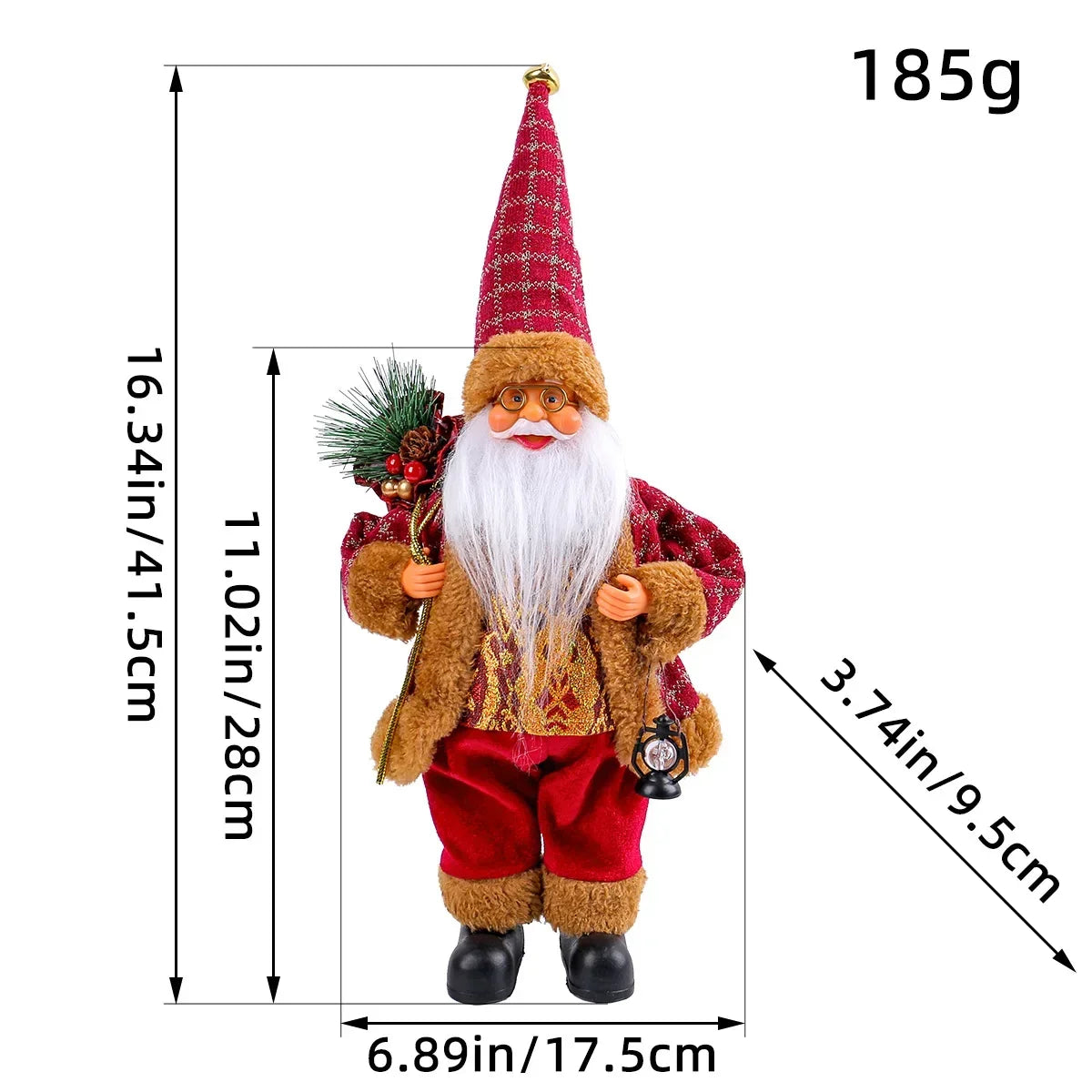 Santa Claus Plush Doll 30cm