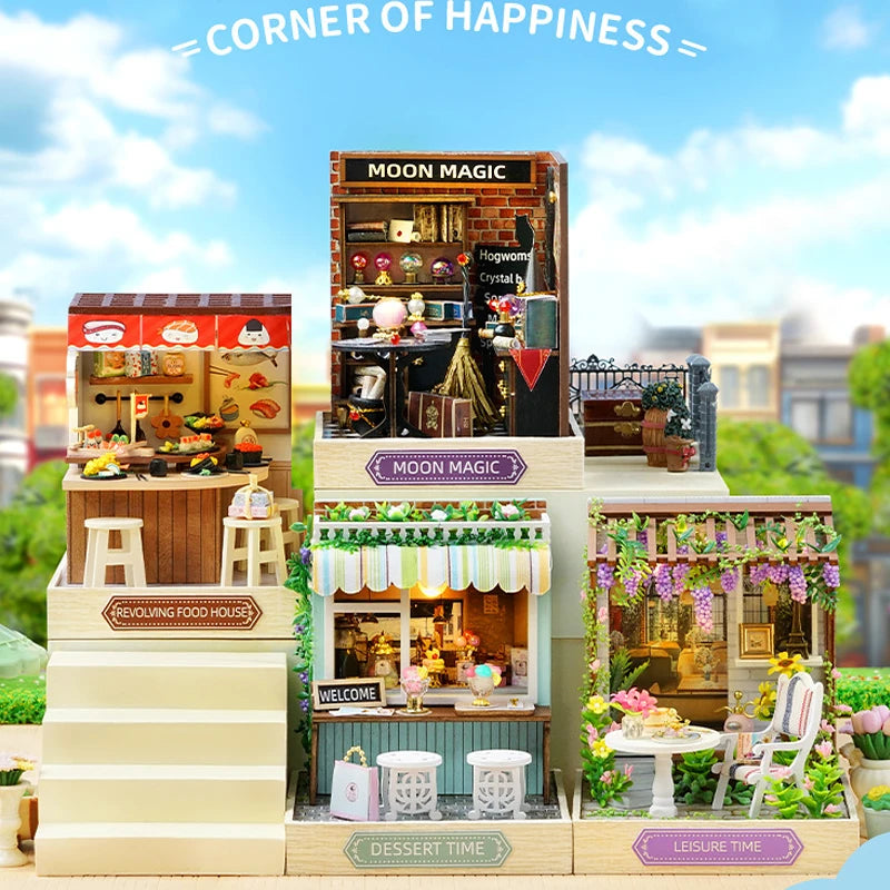 NoeluxeTM DIY Moon Magic Dollhouse Kit