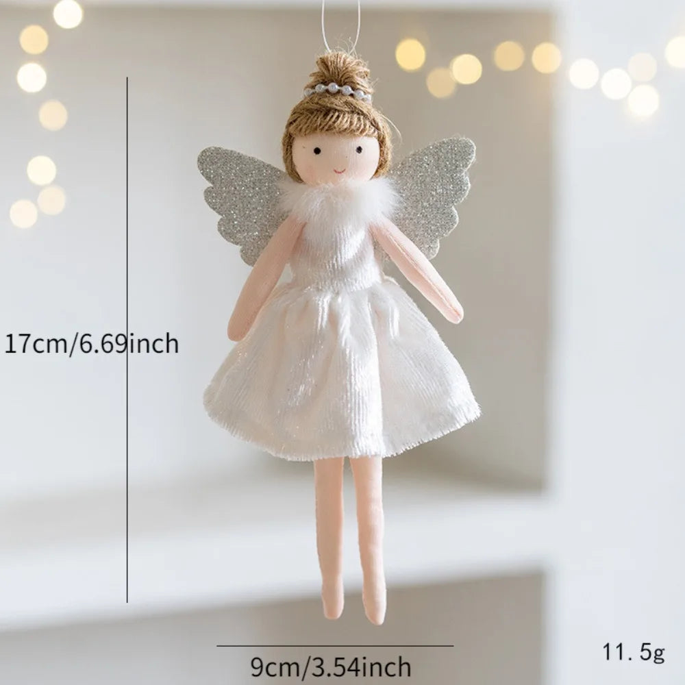 Christmas Mouse Ballet Angel Pendant