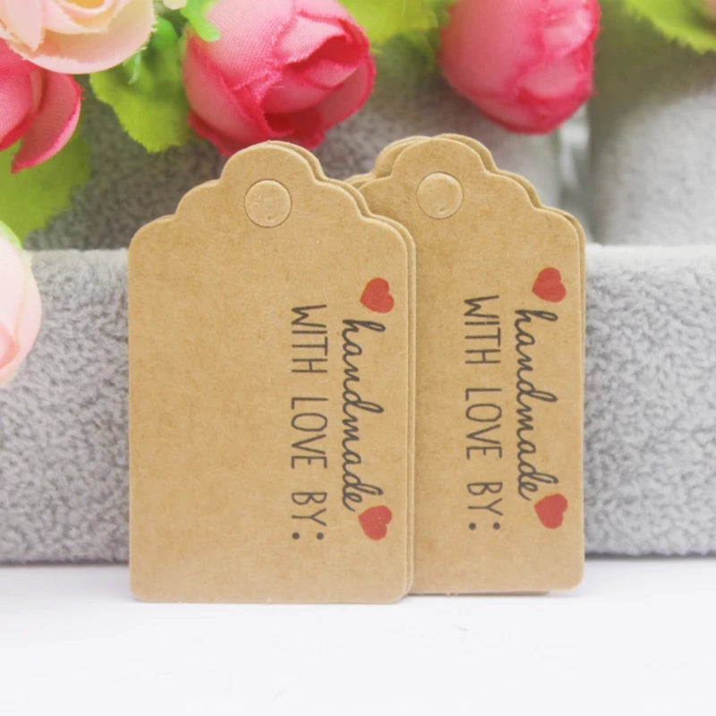 100pcs Label Tags with Strings