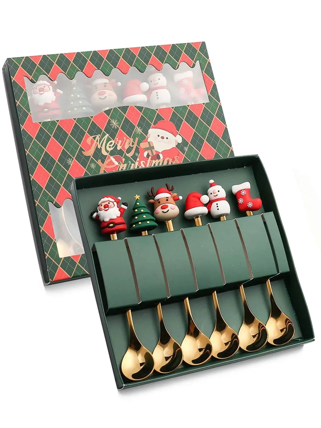 Christmas Fork & Spoon Gift Set