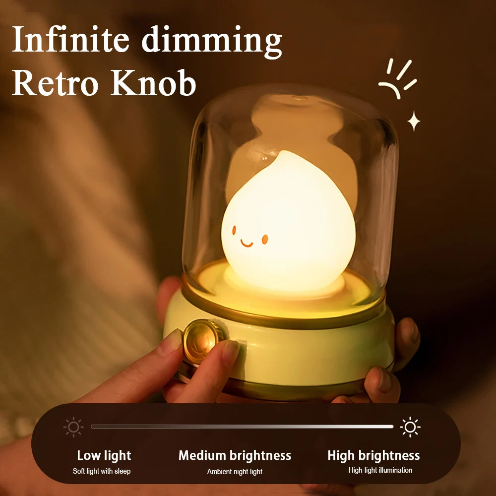 Kerosene LED Night Light
