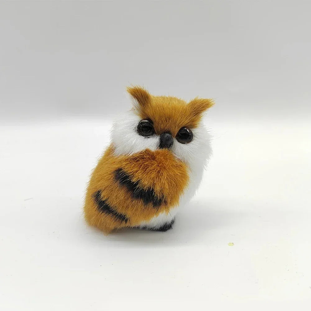 Simulation Owl Plush Ornament