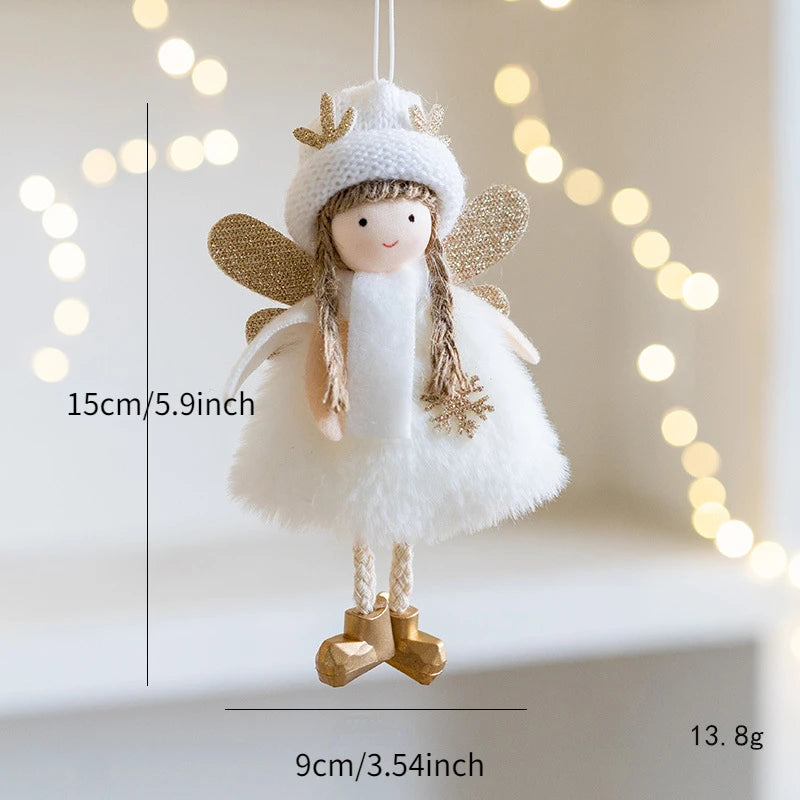 Christmas Mouse Ballet Angel Pendant