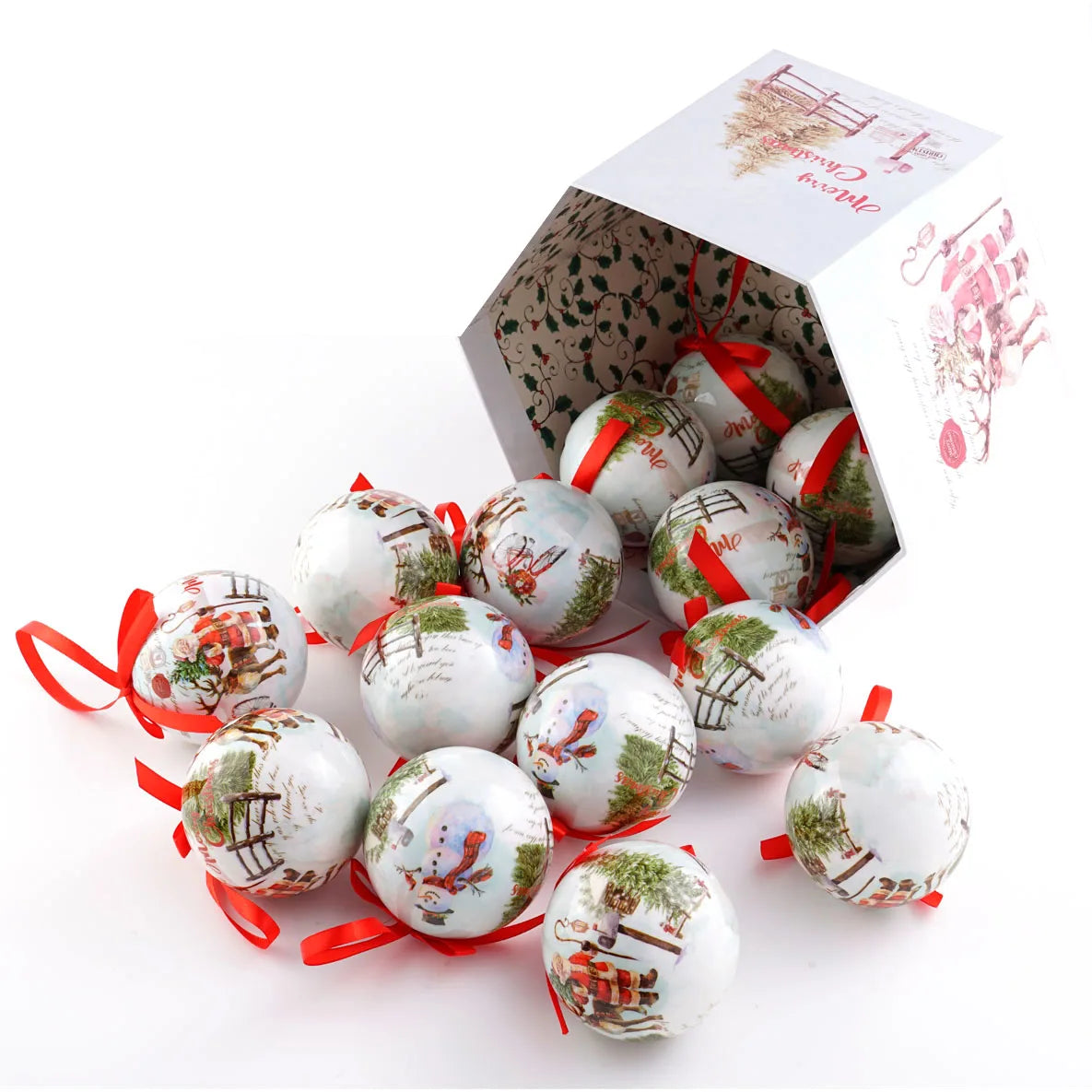 8cm Christmas Ball Ornament