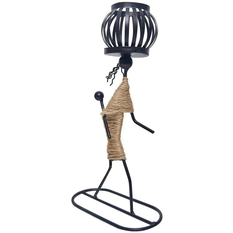 Nordic Metal Candlestick