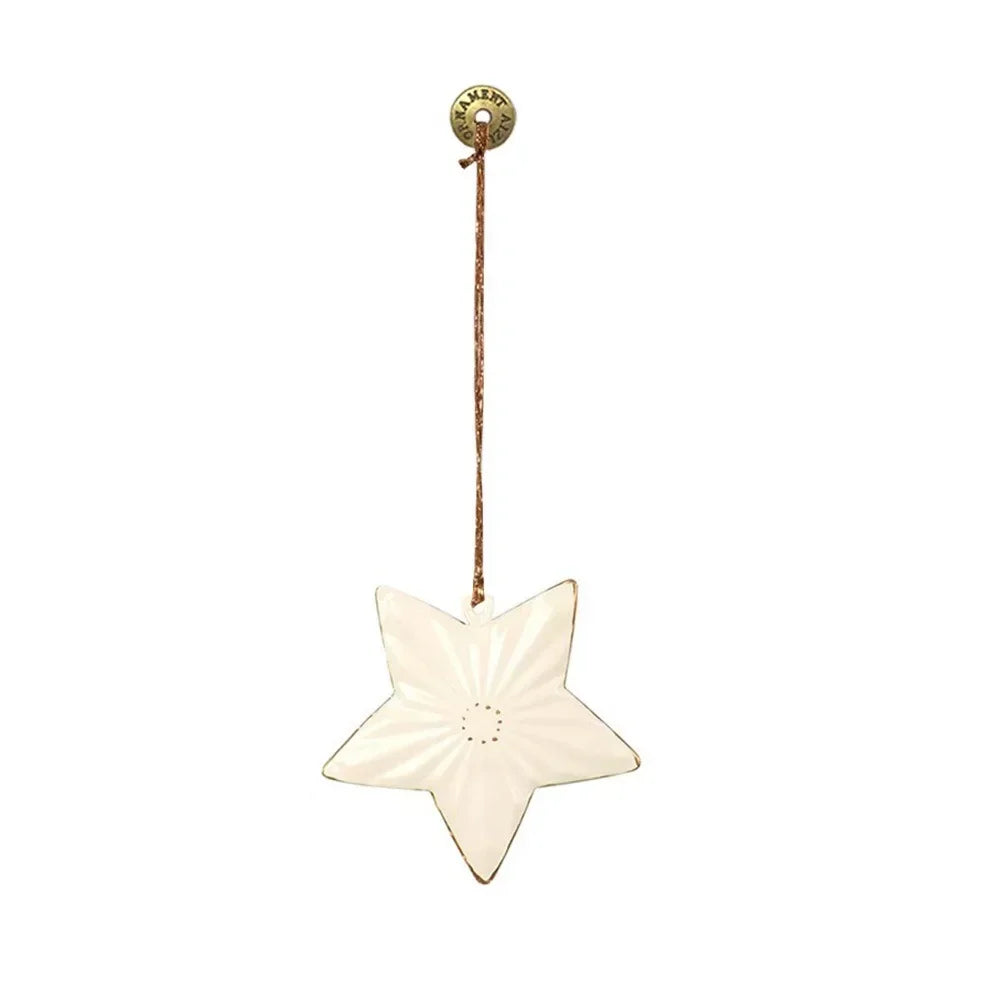 Nordic Christmas Iron Hanging Ornament