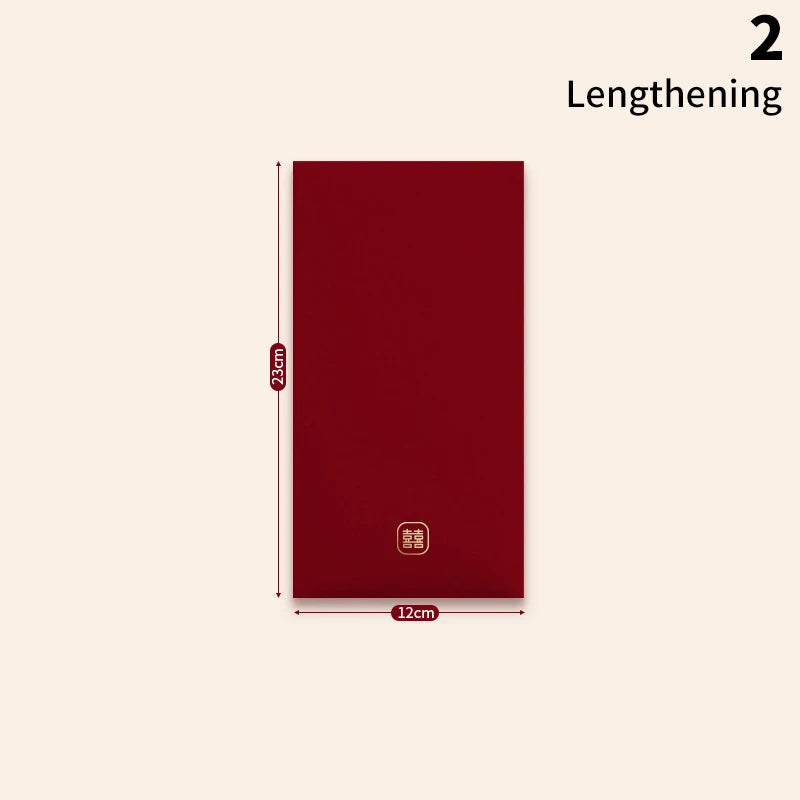 6pcs Chinese Red Envelope Set – Spring Festival Lucky Money Packets