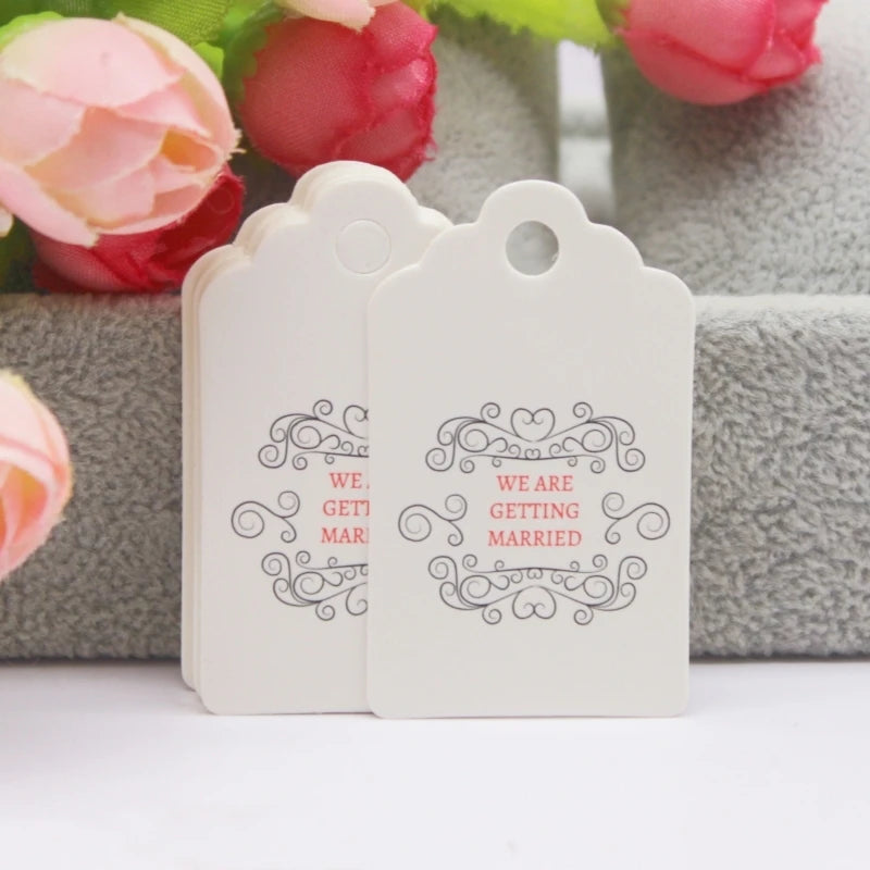 100pcs Label Tags with Strings