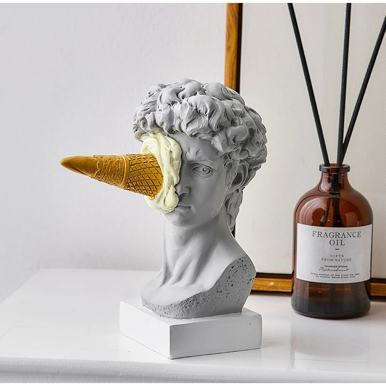 Ice Cream David Statue