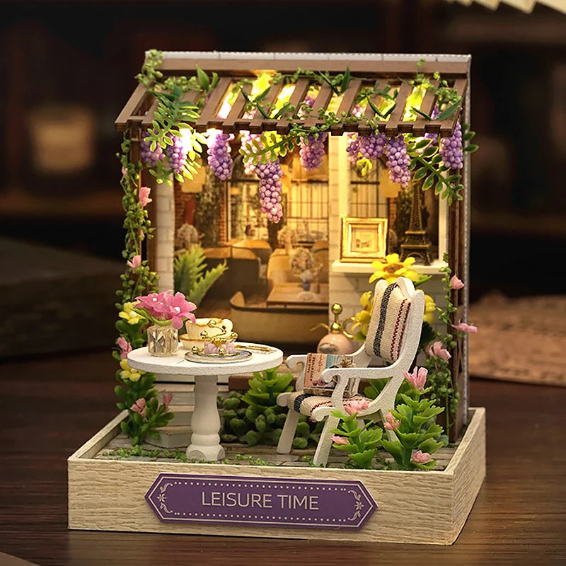 NoeluxeTM DIY Moon Magic Dollhouse Kit