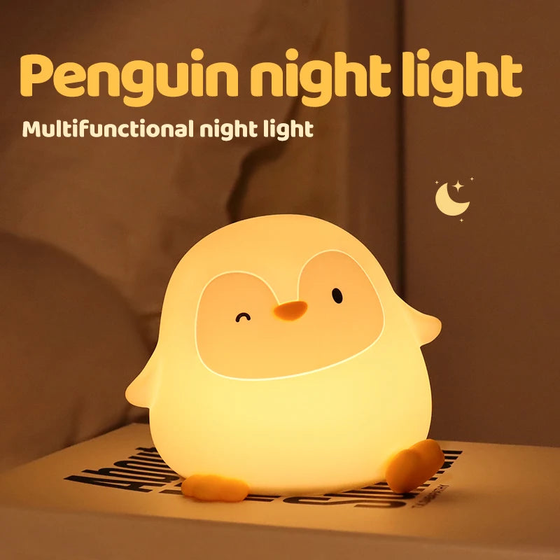 Cute Silicone Animal Night Lamp