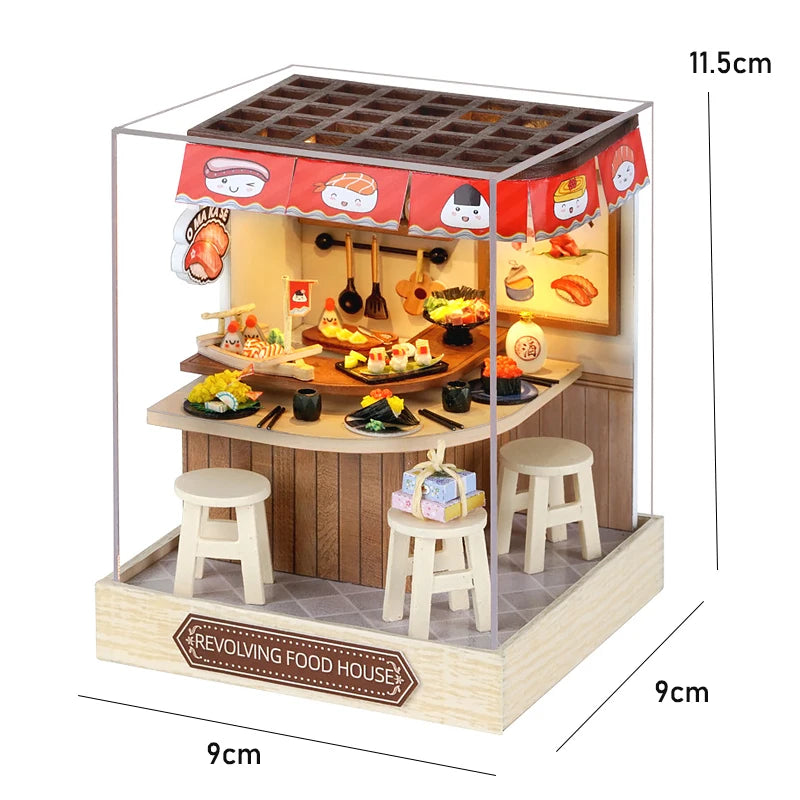 NoeluxeTM DIY Moon Magic Dollhouse Kit