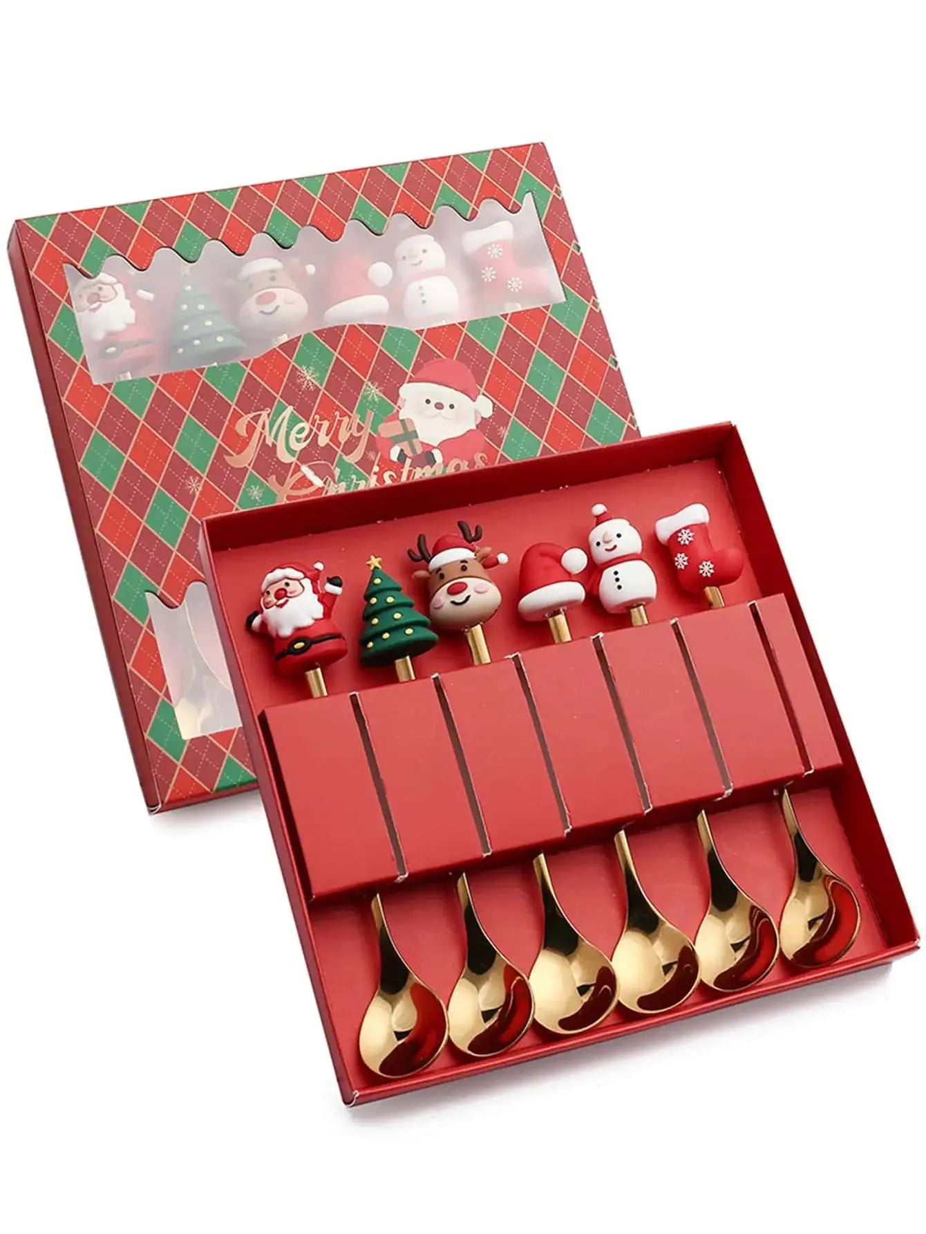 Christmas Fork & Spoon Gift Set