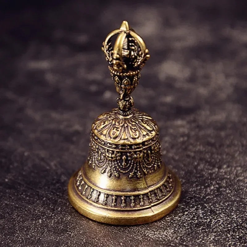 Christmas Bronze Bell Ornament