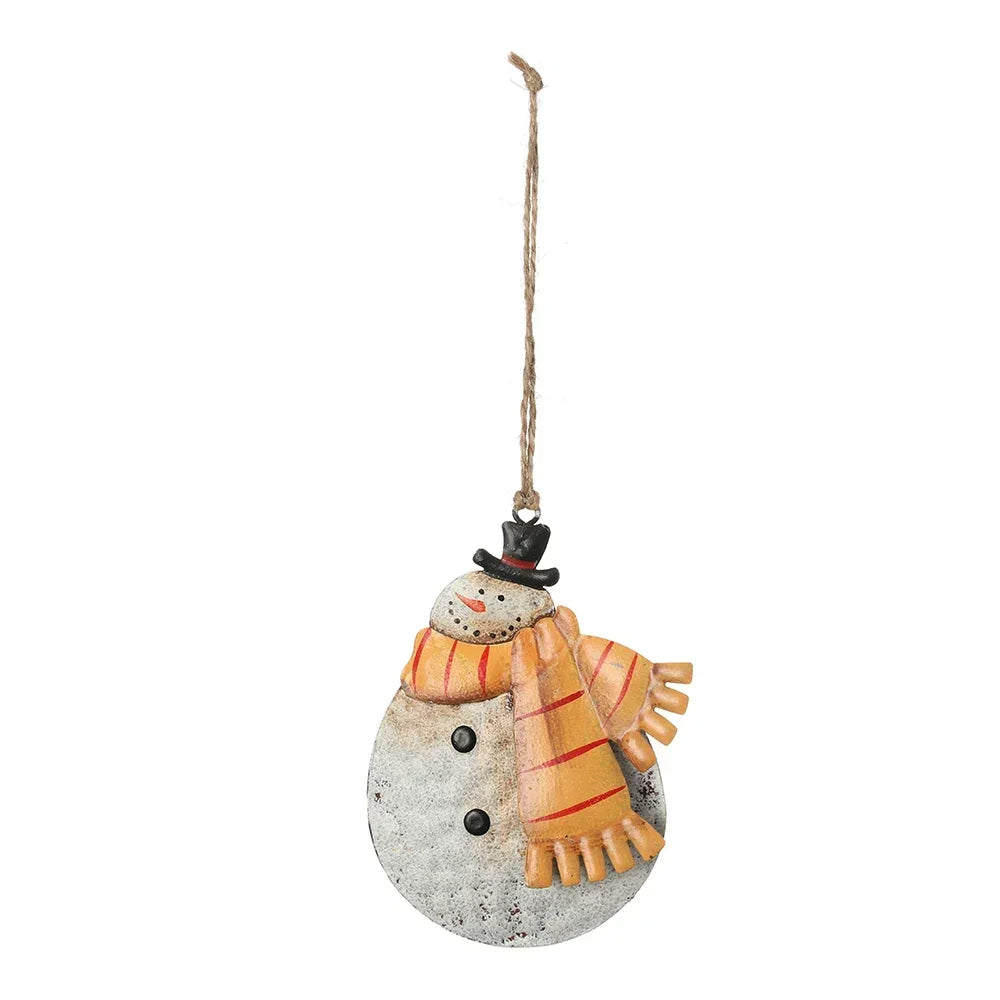 Nordic Christmas Iron Hanging Ornament