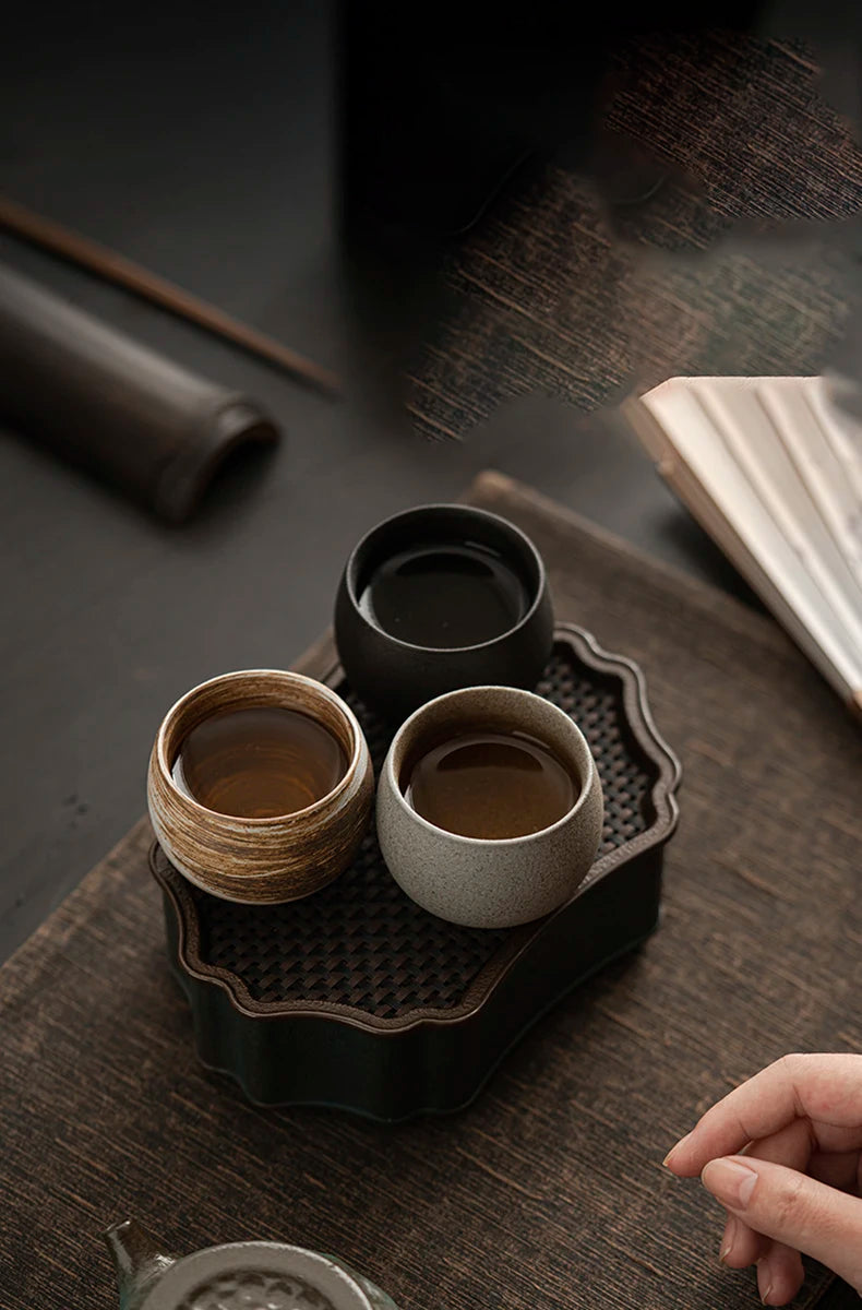 Handmade Japanese Ceramic Tea Cup