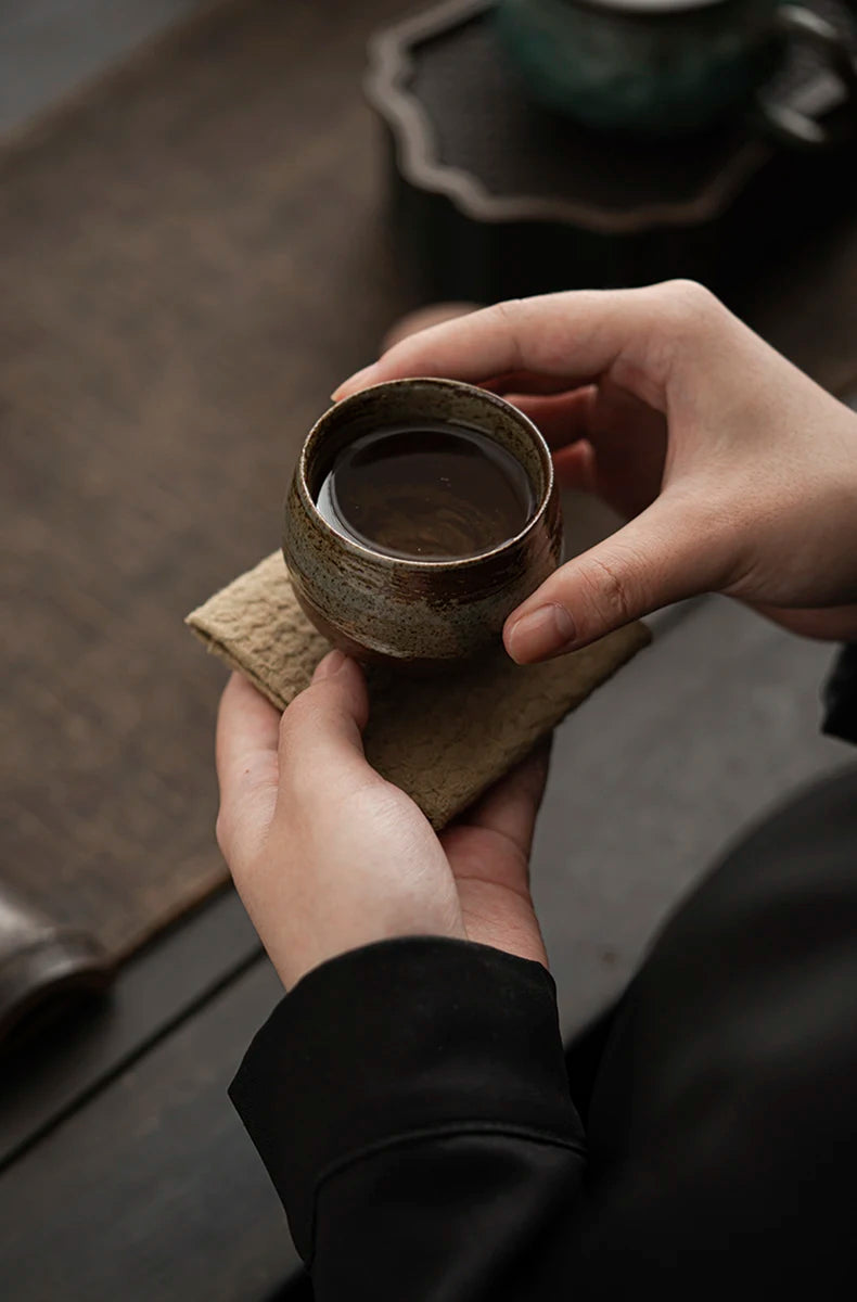Handmade Japanese Ceramic Tea Cup