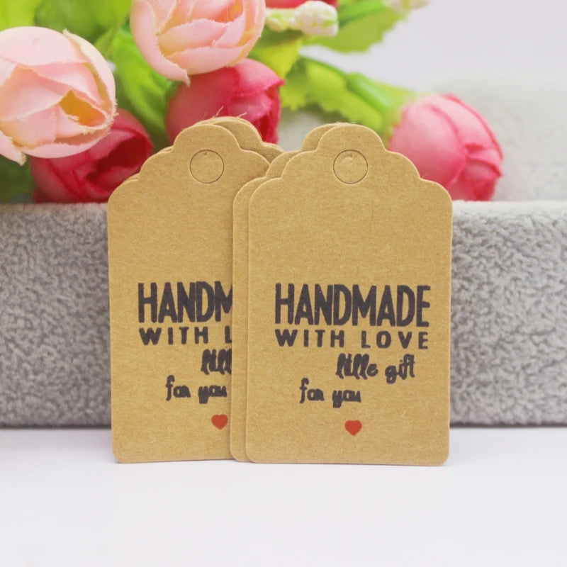 100pcs Label Tags with Strings