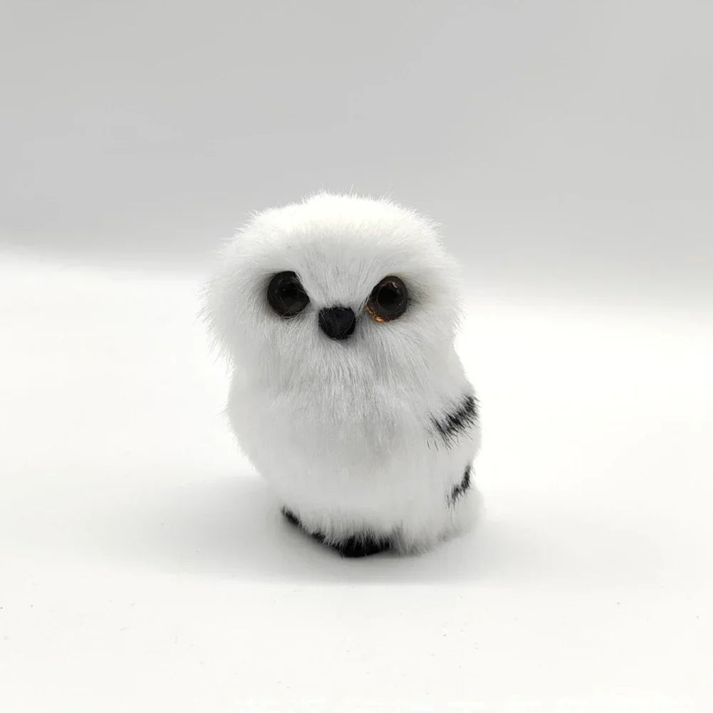Simulation Owl Plush Ornament