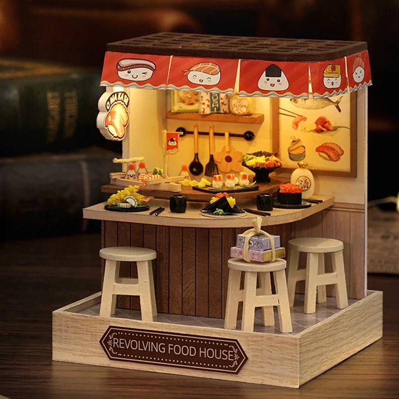 NoeluxeTM DIY Moon Magic Dollhouse Kit