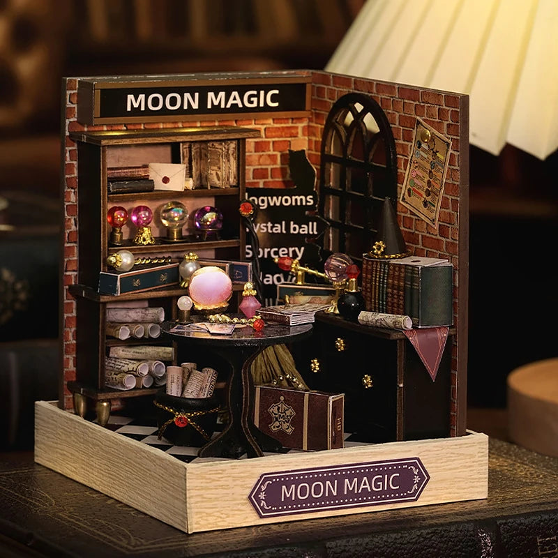 NoeluxeTM DIY Moon Magic Dollhouse Kit