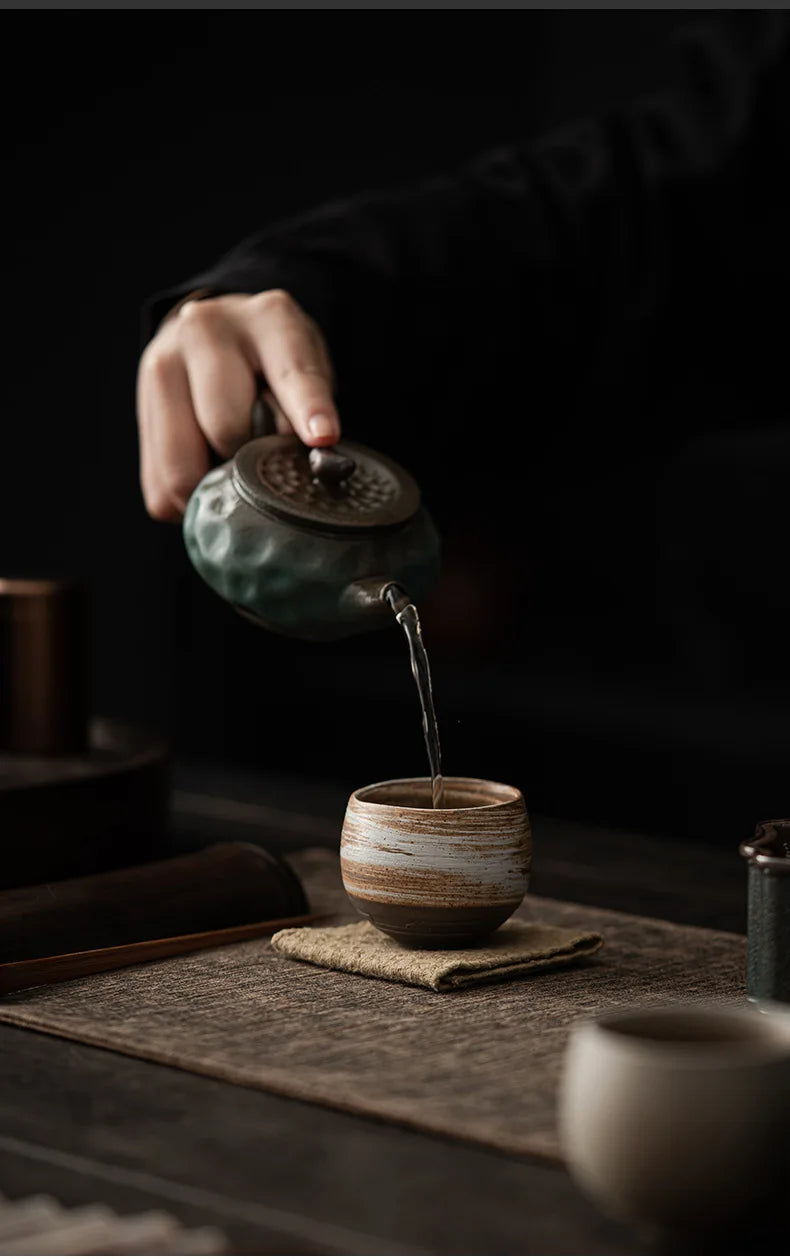 Handmade Japanese Ceramic Tea Cup