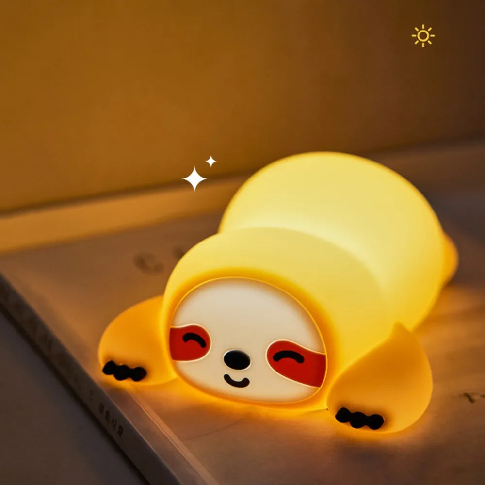 Cute Silicone Animal Night Lamp